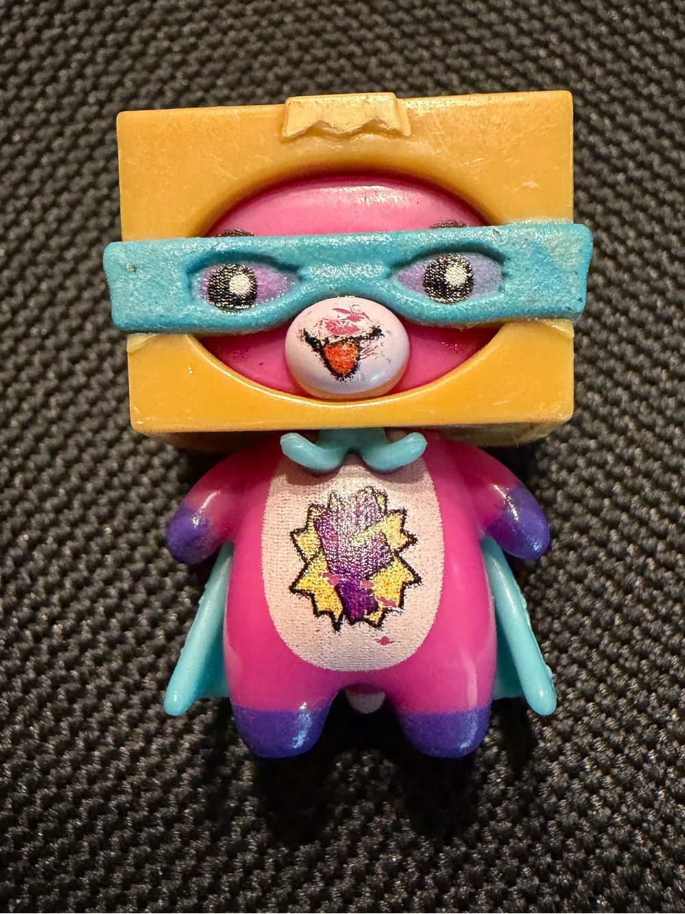 Superhero Foxy Minifigure 1” LankyBox Mystery Figure Series 4
